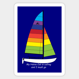 Hobie 16 Catamaran Sailboat Magnet